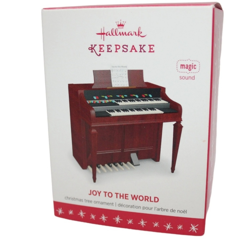 Hallmark Keepsake Ornament piano Joy to the World